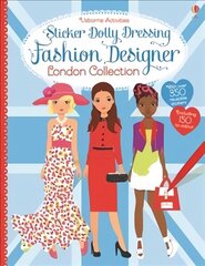 Sticker Dolly Dressing Fashion Designer London Collection цена и информация | Книги для малышей | kaup24.ee