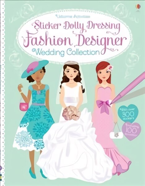 Sticker Dolly Dressing Fashion Designer Wedding Collection цена и информация | Väikelaste raamatud | kaup24.ee
