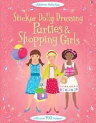 Sticker Dolly Dressing Parties & Shopping цена и информация | Книги для малышей | kaup24.ee