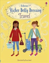 Sticker Dolly Dressing Travel New edition hind ja info | Väikelaste raamatud | kaup24.ee