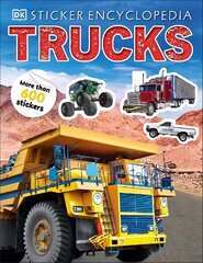 Sticker Encyclopedia Trucks hind ja info | Väikelaste raamatud | kaup24.ee