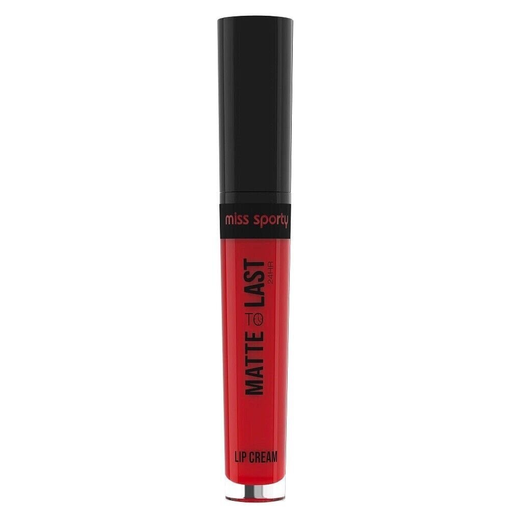 Huuleläige Miss Sporty Matte To Last 24h 3.7 ml, 300 Vivid Red hind ja info | Huulepulgad, -läiked, -palsamid, vaseliin | kaup24.ee