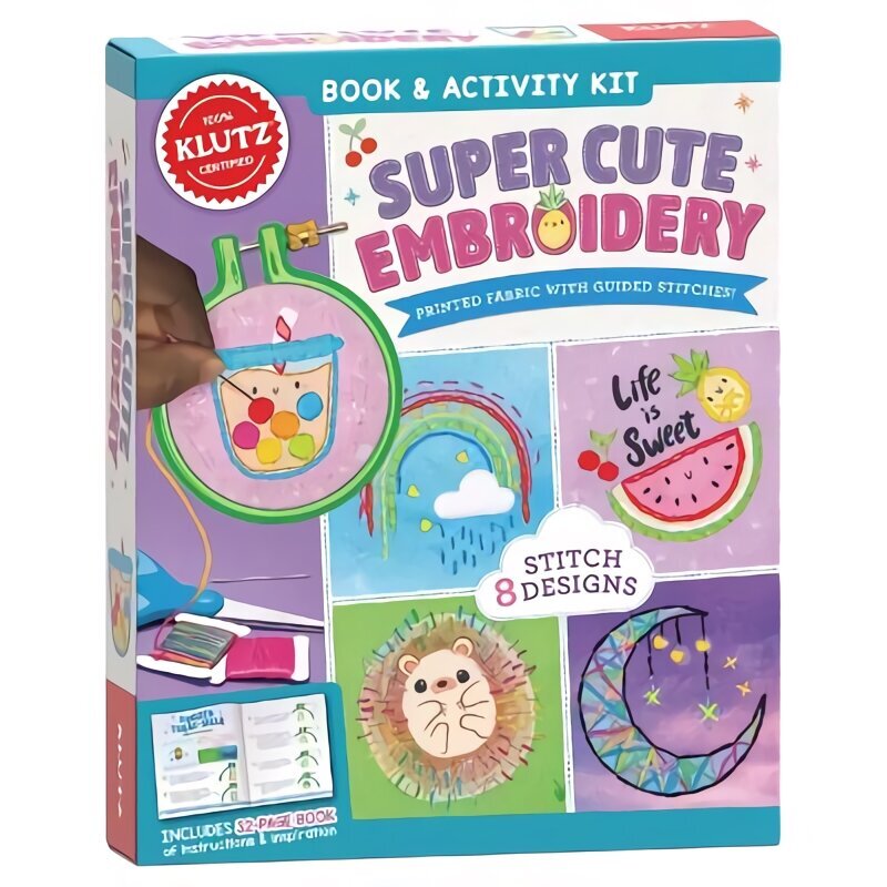 Super Cute Embroidery hind ja info | Väikelaste raamatud | kaup24.ee