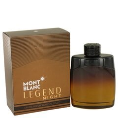 Montblanc Legend Night EDP для мужчин 100 мл цена и информация | Мужские духи | kaup24.ee