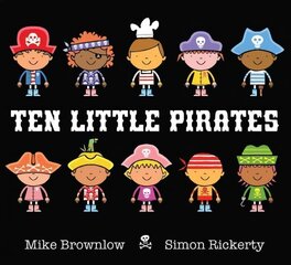 Ten Little Pirates цена и информация | Книги для малышей | kaup24.ee