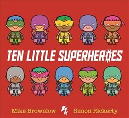 Ten Little Superheroes hind ja info | Väikelaste raamatud | kaup24.ee