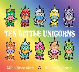 Ten Little Unicorns цена и информация | Книги для малышей | kaup24.ee