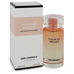 Karl Lagerfeld Les Parfums Matieres Fleur De Pecher EDP naistele 100 ml hind ja info | Karl Lagerfeld Kosmeetika, parfüümid | kaup24.ee