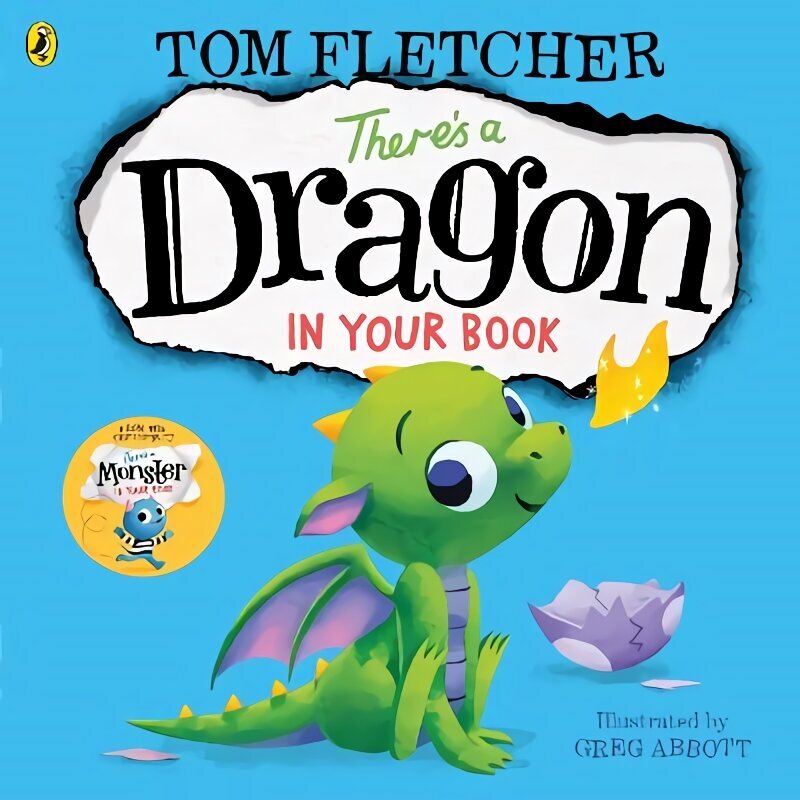 There's a Dragon in Your Book hind ja info | Väikelaste raamatud | kaup24.ee