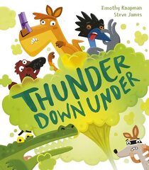 Thunder Down Under hind ja info | Väikelaste raamatud | kaup24.ee