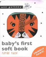 Tiptoe Tiger (2020 Edition): Baby's First Soft Book Second Edition, New Edition with new cover & price, 2020 Edition - Organic   Cotton & Plastic Free Box цена и информация | Книги для малышей | kaup24.ee