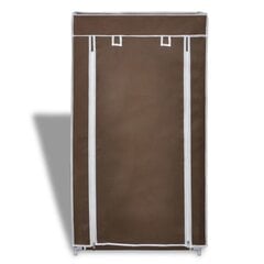 Kangast kingakapp 58 x 28 106 cm pruun цена и информация | Полки для обуви, банкетки | kaup24.ee