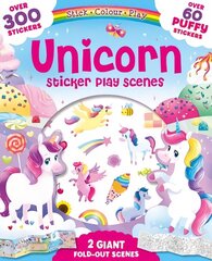 Unicorns: Sticker Play Scenes цена и информация | Книги для малышей | kaup24.ee