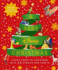 Very Disney Christmas: Count Down to Christmas with Twenty-Five Festive Stories and Crafts цена и информация | Книги для малышей | kaup24.ee