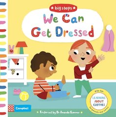 We Can Get Dressed: Putting on My Clothes цена и информация | Книги для малышей | kaup24.ee
