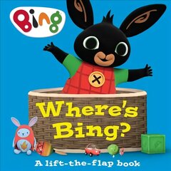 Where's Bing? A lift-the-flap book цена и информация | Книги для малышей | kaup24.ee