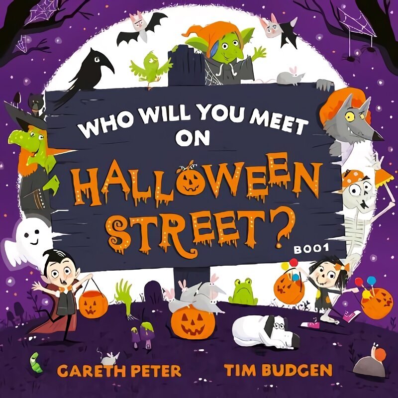 Who Will You Meet on Halloween Street цена и информация | Väikelaste raamatud | kaup24.ee