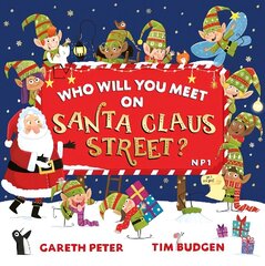 Who Will You Meet on Santa Claus Street цена и информация | Книги для малышей | kaup24.ee