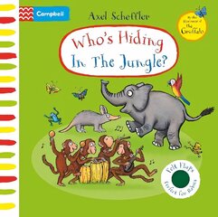 Who's Hiding In The Jungle?: A Felt Flaps Book hind ja info | Väikelaste raamatud | kaup24.ee