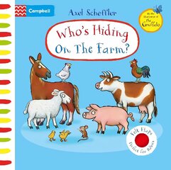Who's Hiding On The Farm?: A Felt Flaps Book hind ja info | Väikelaste raamatud | kaup24.ee