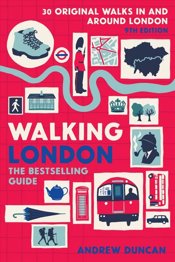 Walking London: Thirty Original Walks In and Around London 9th edition цена и информация | Reisiraamatud, reisijuhid | kaup24.ee