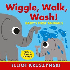 Wiggle, Walk, Wash! Baby's First Animals цена и информация | Книги для малышей | kaup24.ee