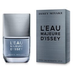 Мужская парфюмерия L'eau Majeure D'issey Issey Miyake EDT: Емкость - 50 ml цена и информация | Мужские духи | kaup24.ee