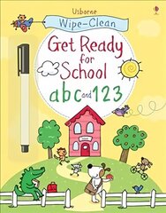 Wipe-clean Get Ready for School abc and 123 цена и информация | Книги для малышей | kaup24.ee