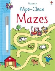 Wipe-Clean Mazes: Mazes цена и информация | Книги для малышей | kaup24.ee