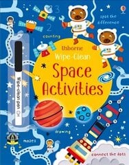 Wipe-Clean Space Activities hind ja info | Väikelaste raamatud | kaup24.ee