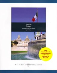 Prego! An Invitation to Italian 8th edition hind ja info | Võõrkeele õppematerjalid | kaup24.ee