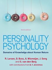 Personality Psychology: Domains of Knowledge about Human Nature, 3e 3rd edition цена и информация | Книги по социальным наукам | kaup24.ee