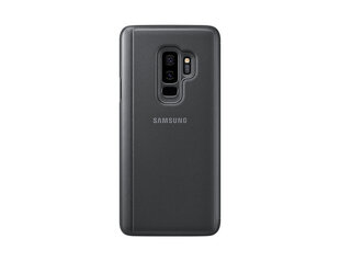 Kaitseümbris-alus Samsung Clear View EF-ZG965CBEGWW sobib Samsung Galaxy S9+ (G965), must цена и информация | Чехлы для телефонов | kaup24.ee