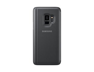 Samsung Galaxy S9 Clear View Standing Cover Black hind ja info | Telefoni kaaned, ümbrised | kaup24.ee