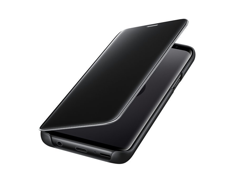 Samsung Galaxy S9 Clear View Standing Cover Black hind ja info | Telefoni kaaned, ümbrised | kaup24.ee