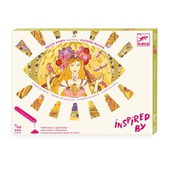 Inspiratsioon - Värvimine glitteriga - Ebamaine, DJECO Inspired By DJ09383 hind ja info | Arendavad mänguasjad | kaup24.ee