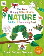 Very Hungry Caterpillar's Nature Sticker and Colouring Book hind ja info | Väikelaste raamatud | kaup24.ee