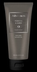 Lõhnastatud dušigeel Allverne Men Tobacco and Amber, 200ml hind ja info | Lõhnastatud kosmeetika meestele | kaup24.ee