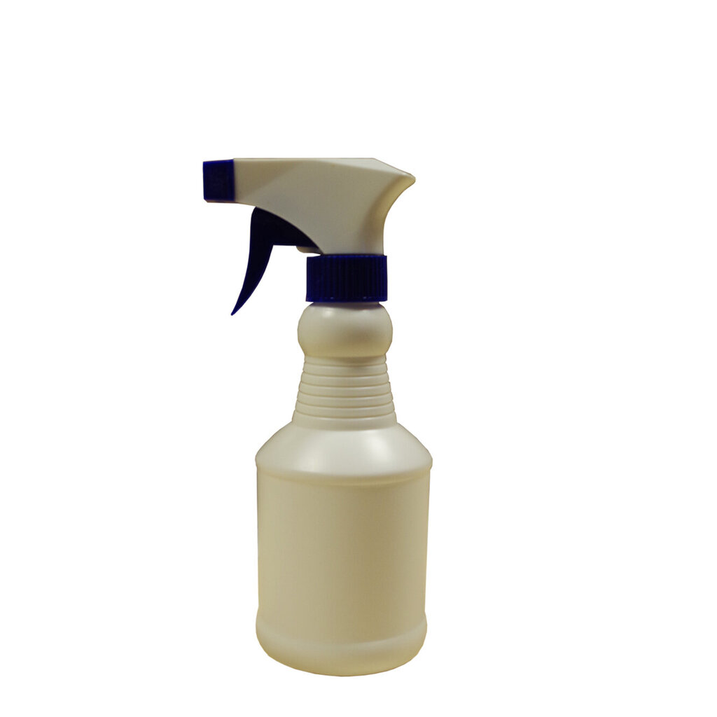Plastikust pudel pihustiga, 360 ml, valge hind ja info | Kastekannud, voolikud, niisutus | kaup24.ee