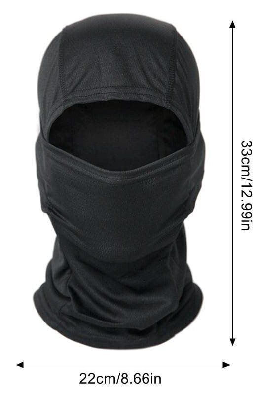 Tactical Universal Balaclava C47, must hind ja info | Meeste sallid, mütsid ja kindad | kaup24.ee