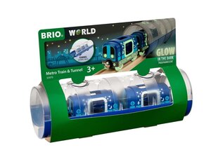 Rong koos tunneliga Metro Brio Railway, 33970 цена и информация | Игрушки для мальчиков | kaup24.ee