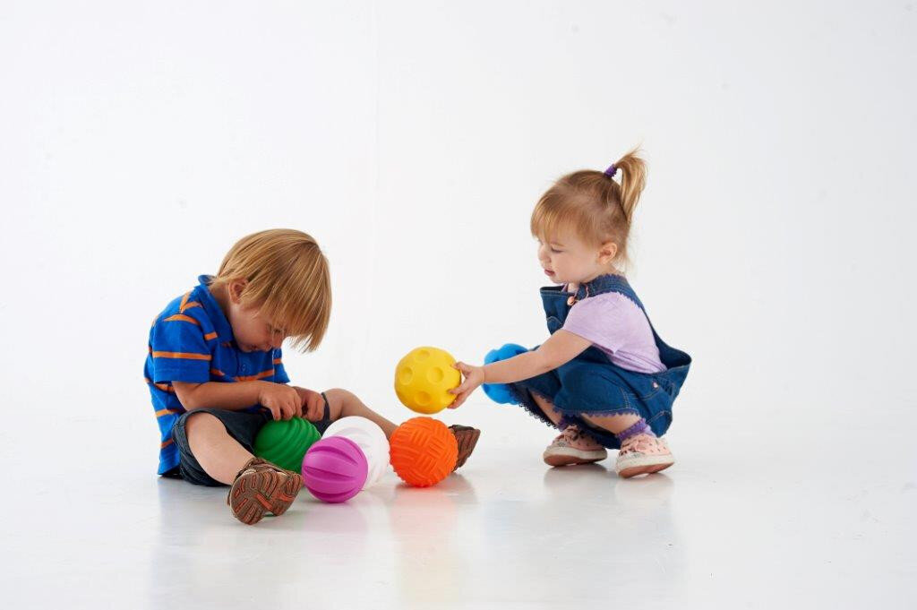 Puutetundlikud lastepallid - 6 tk цена и информация | Imikute mänguasjad | kaup24.ee