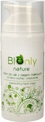 Taastav kätekreem mooniõliga BIOnly BIOnly Nature, 100ml hind ja info | Kehakreemid, kehaspreid | kaup24.ee