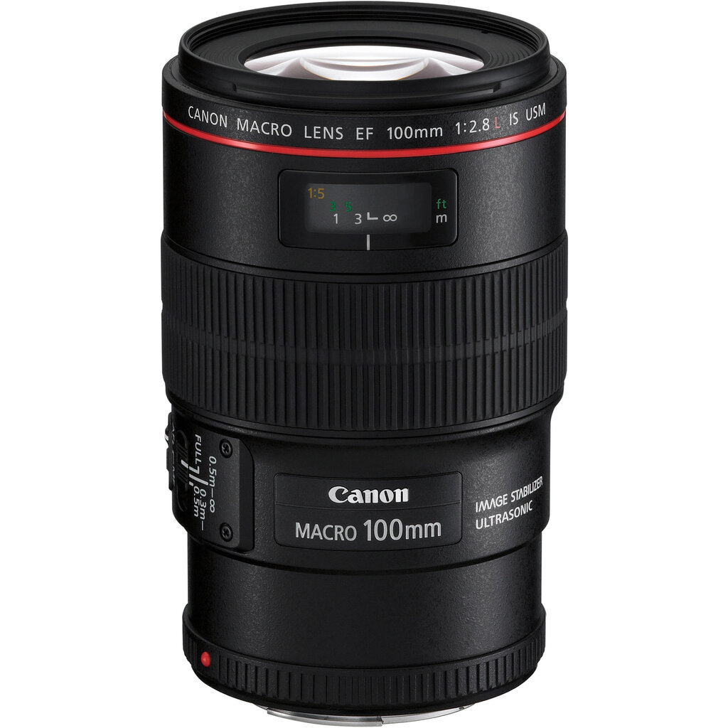 Canon EF 100mm f/2.8L USM IS Macro, Juoda hind ja info | Objektiivid | kaup24.ee