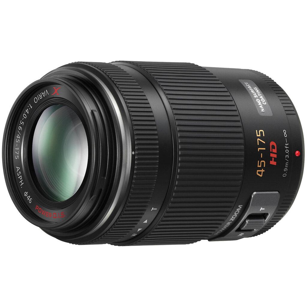 Panasonic Lumix G X Vario PZ 45-175mm f/4.0-5.6 ASPH POWER O.I.S objektiiv, must цена и информация | Objektiivid | kaup24.ee