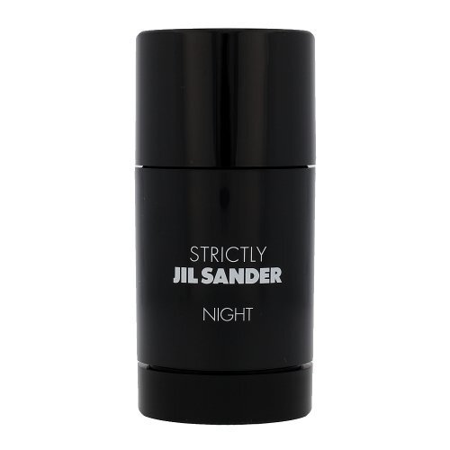 Pulkdeodorant Jil Sander Strictly Night meestele 75 ml цена и информация | Lõhnastatud kosmeetika meestele | kaup24.ee