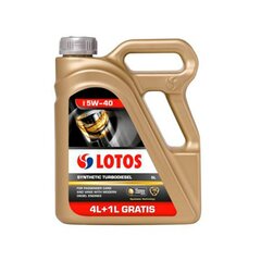 Mootoriõli Lotos Turbodiesel 5W40, 5L hind ja info | Lotos Autokaubad | kaup24.ee