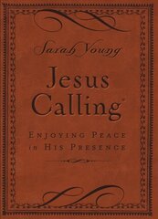 Jeesus kutsub, väike pruun nahkne pehme, pühakirjaviidetega: rahu nautimine tema juuresolekul (365-päevane pühendus), luksuslik väljaanne hind ja info | Usukirjandus, religioossed raamatud | kaup24.ee