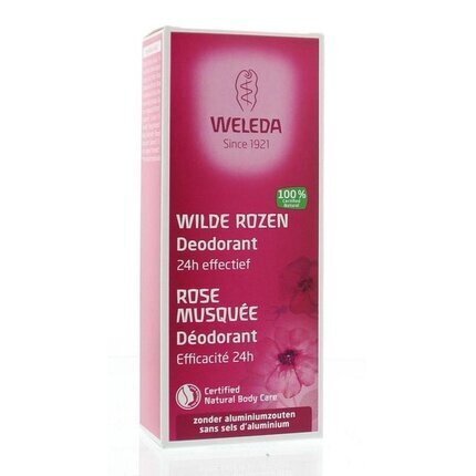 Spreideodorant Weleda Wild Rose naistele, 100 ml цена и информация | Deodorandid | kaup24.ee