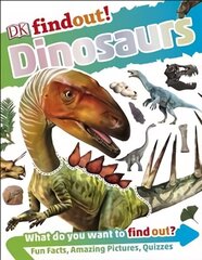 DKfindout! Dinosaurs цена и информация | Книги для подростков и молодежи | kaup24.ee